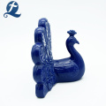 Home Decor Ceramic Peacock Figurine Arts Crafts